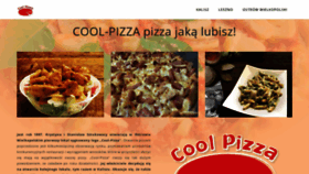 What Cool-pizza.pl website looked like in 2020 (4 years ago)