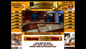 What Continentalboca.com website looked like in 2020 (4 years ago)