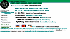 What Carcheckofca.com website looked like in 2020 (4 years ago)