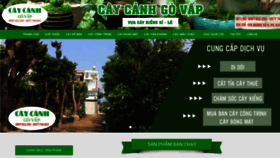 What Caycanhgovap.com website looked like in 2020 (4 years ago)