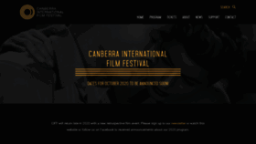 What Ciff.com.au website looked like in 2020 (4 years ago)