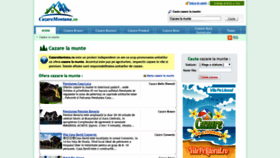 What Cazaremontana.ro website looked like in 2020 (4 years ago)