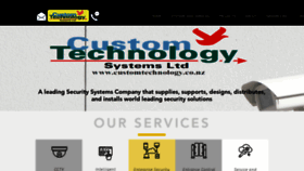 What Customtechnology.co.nz website looked like in 2020 (4 years ago)