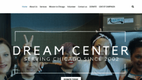 What Chicagodreamcenter.org website looked like in 2020 (4 years ago)