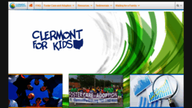 What Clermontforkids.org website looked like in 2020 (4 years ago)