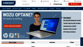 What Cyberport.at website looked like in 2020 (5 years ago)