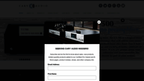 What Caryaudio.com website looked like in 2020 (4 years ago)