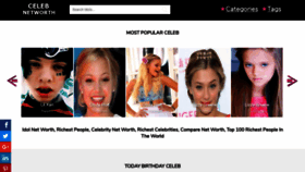 What Celeb-networth.net website looked like in 2020 (4 years ago)