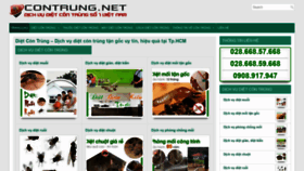 What Contrung.net website looked like in 2020 (4 years ago)
