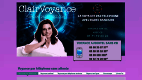 What Clairvoyance-telephone.com website looked like in 2020 (4 years ago)