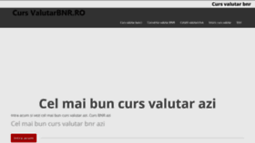 What Curs-valutarbnr.ro website looked like in 2020 (4 years ago)