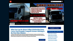 What Canlinakliyat.com website looked like in 2020 (4 years ago)