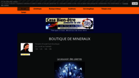 What Casabienetre.fr website looked like in 2020 (4 years ago)
