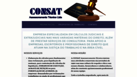 What Consat.com.br website looked like in 2020 (4 years ago)