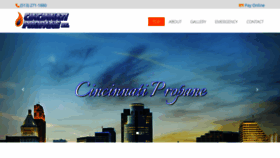What Cincinnatipropane.com website looked like in 2020 (4 years ago)