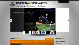 What Cad7littleleague.com website looked like in 2020 (4 years ago)