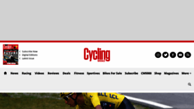 What Cyclingweekly.com website looked like in 2020 (4 years ago)