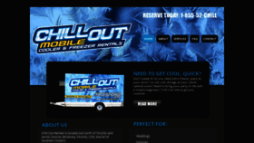 What Chilloutrentals.ca website looked like in 2020 (4 years ago)