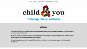 What Childandyou.com website looked like in 2020 (4 years ago)
