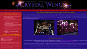 What Crystalwings.com website looked like in 2020 (4 years ago)