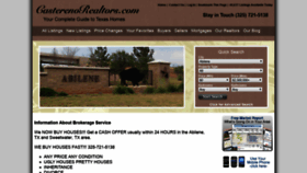 What Casterenorealtors.com website looked like in 2020 (4 years ago)