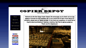 What Copierdepot-ofsandiego.com website looked like in 2020 (4 years ago)
