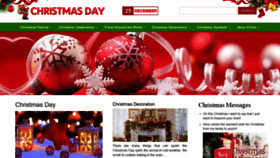 What Christmas-day.org website looked like in 2020 (4 years ago)