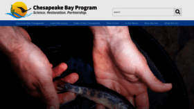 What Chesapeakebay.net website looked like in 2020 (4 years ago)