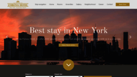 What Coronahotelny.com website looked like in 2020 (4 years ago)