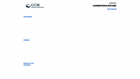 What Ccm-inforartis.org website looked like in 2020 (4 years ago)
