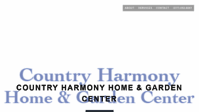 What Countryharmonyhomeandgarden.com website looked like in 2020 (4 years ago)