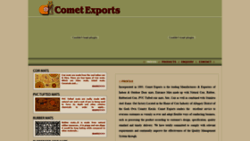 What Cometexports.com website looked like in 2020 (4 years ago)