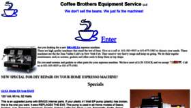 What Coffeebrothers.net website looked like in 2020 (4 years ago)