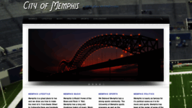 What Cityofmemphis.com website looked like in 2020 (4 years ago)