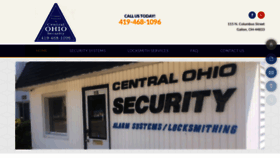 What Centralohiosecurity.com website looked like in 2020 (4 years ago)