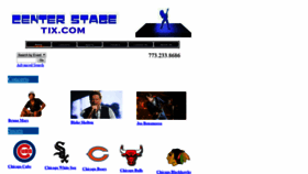 What Centerstagetix.com website looked like in 2020 (4 years ago)