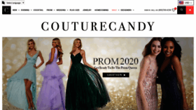 What Couturecandy.com website looked like in 2020 (4 years ago)