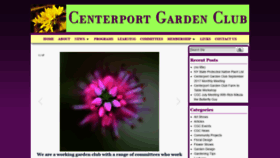 What Centerportgardenclub.org website looked like in 2020 (4 years ago)