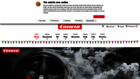 What Carrera-toys.com website looked like in 2020 (4 years ago)