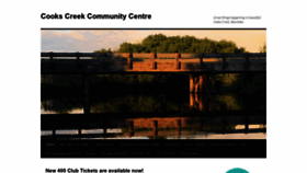 What Cookscreekcc.ca website looked like in 2020 (4 years ago)