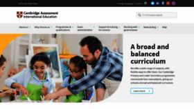 What Cie.org.uk website looked like in 2020 (5 years ago)