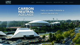 What Carbonneutraladelaide.com.au website looked like in 2020 (4 years ago)