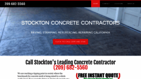 What Concretedrivewayscontractor.com website looked like in 2020 (4 years ago)