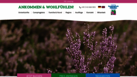 What Campingpark-suedheide.de website looked like in 2020 (4 years ago)