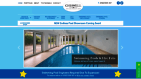 What Chiswellpools.com website looked like in 2020 (4 years ago)