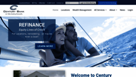 What Centurybank.net website looked like in 2020 (4 years ago)