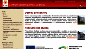 What Cspvodnany.cz website looked like in 2020 (4 years ago)