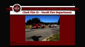 What Clarkfire13.org website looked like in 2020 (4 years ago)