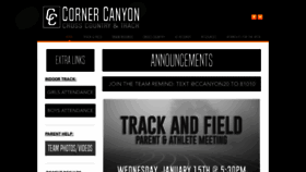 What Cornercanyonxc.com website looked like in 2020 (4 years ago)
