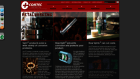 What Cortecmetalworking.com website looked like in 2020 (4 years ago)